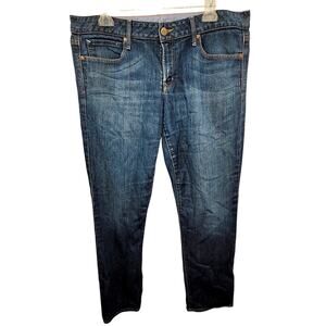 Gap 1969 Blue Denim Real Straight‎ Jeans Vintage Y2K Straight Leg